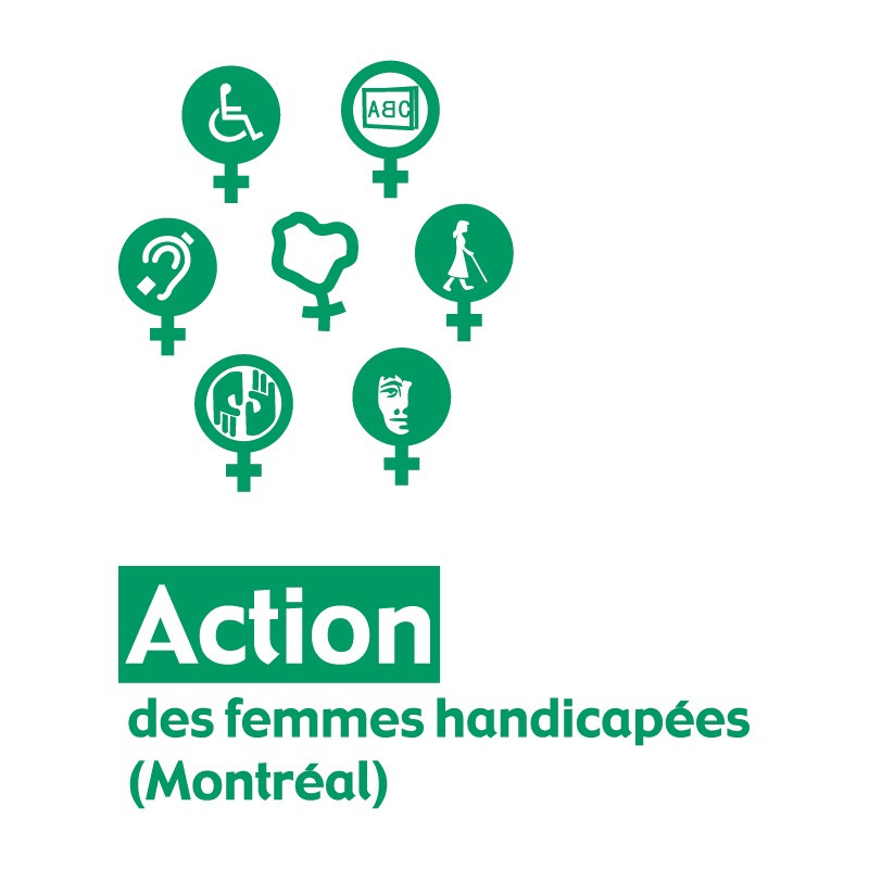 Logo Action des femmes handicapées (Montréal)