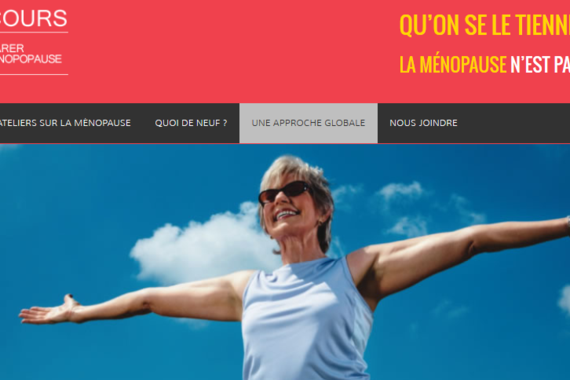 Ménosecours : un site Web unique sur la ménopause